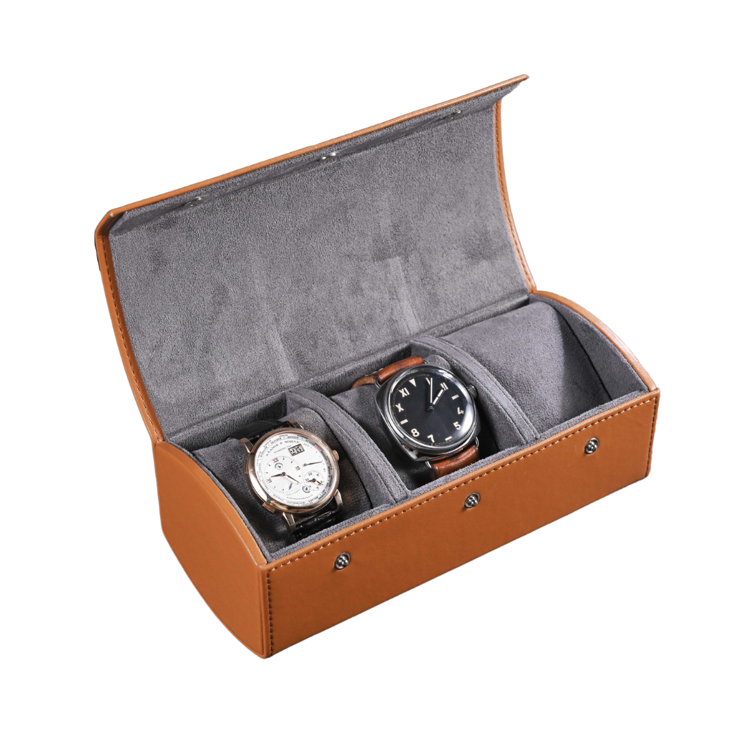 Étui pour montres en cuir SHIELD - 3 montres