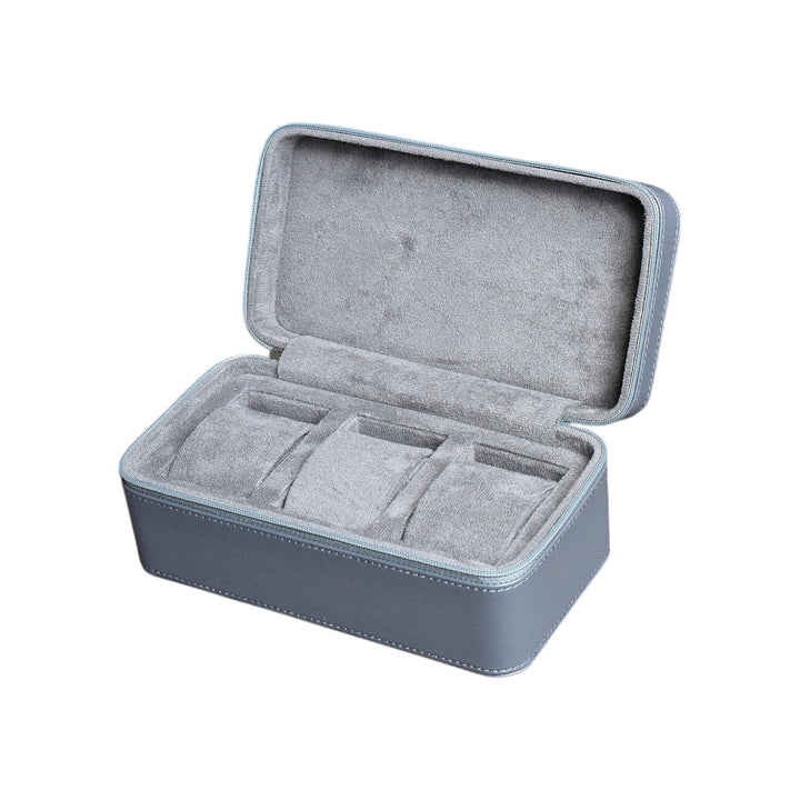 Étui pour montres en cuir ZIP - 3 montres