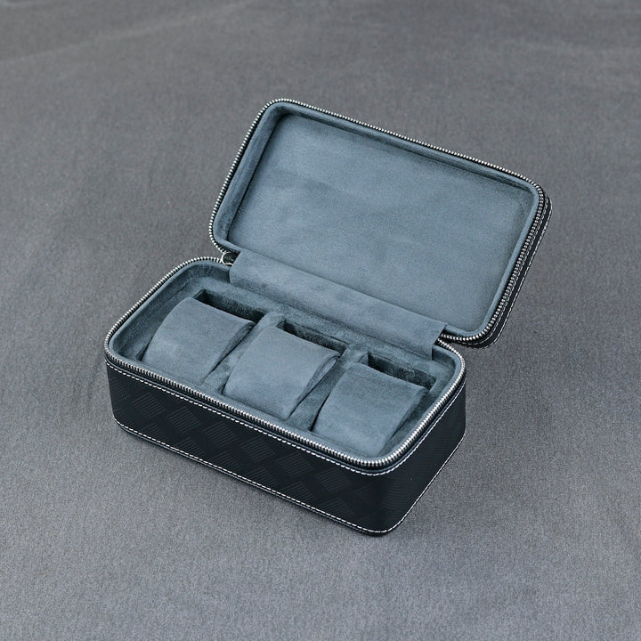 Coffret à montre cuir ZIP Premium - 3 montres