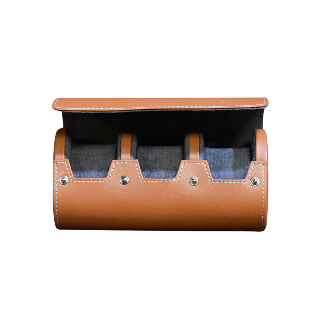 Leder-Uhrenetui ORI - 3 Uhren