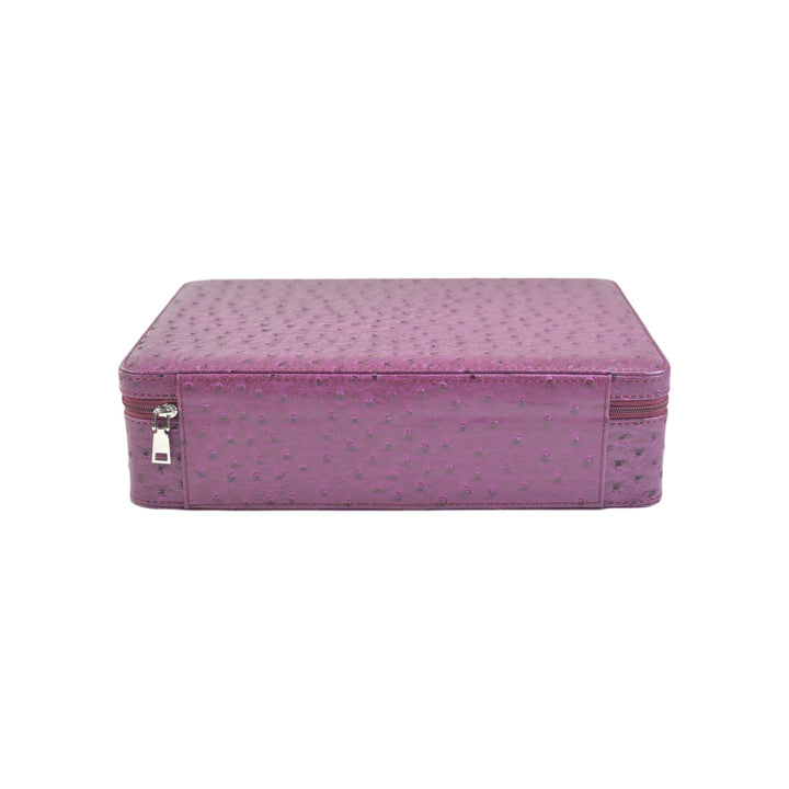 Leather watch case ZIP - 8 watches