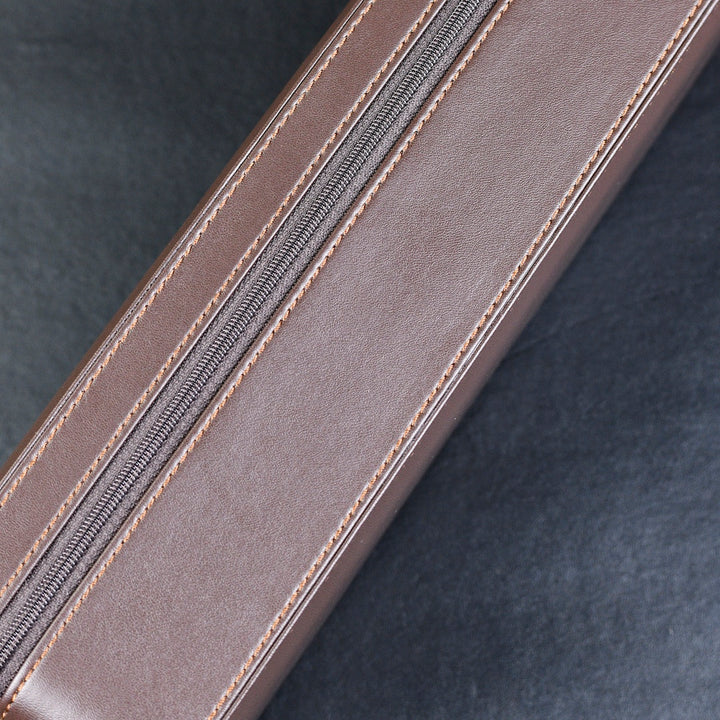 Étui pour montres en cuir ZIP - 5 montres