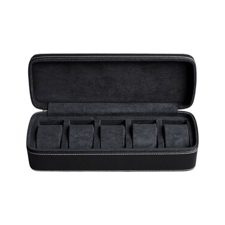 Étui pour montres en cuir ZIP - 5 montres