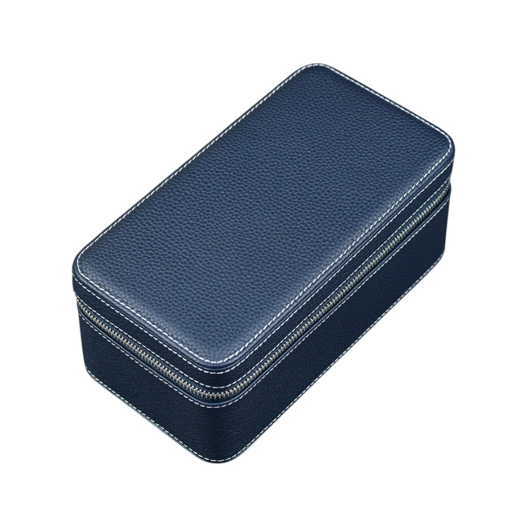 Leather Watch Case ZIP Premium - 3 Watches