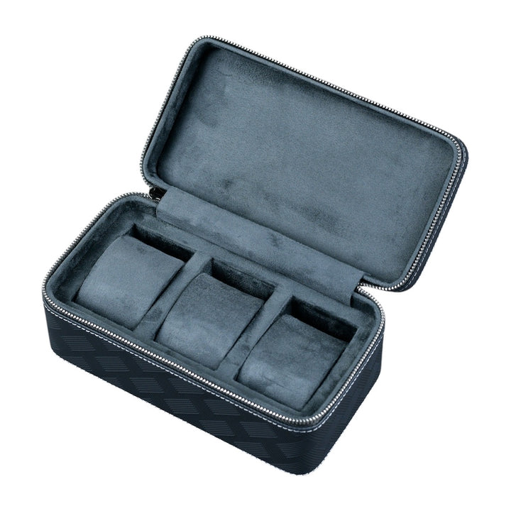 Leather Watch Case ZIP Premium - 3 Watches