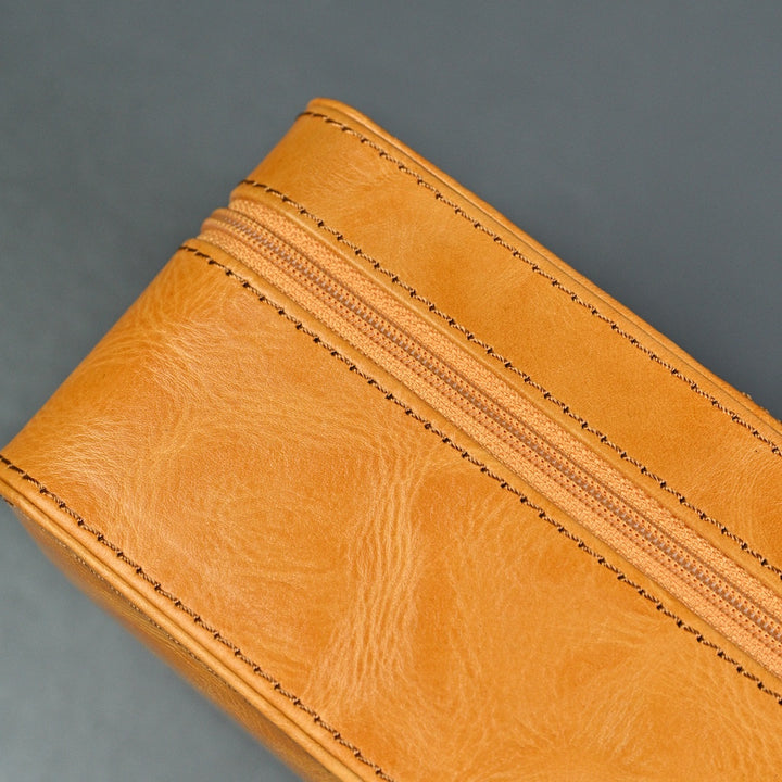 Leather Watch Case ZIP Premium - 3 Watches