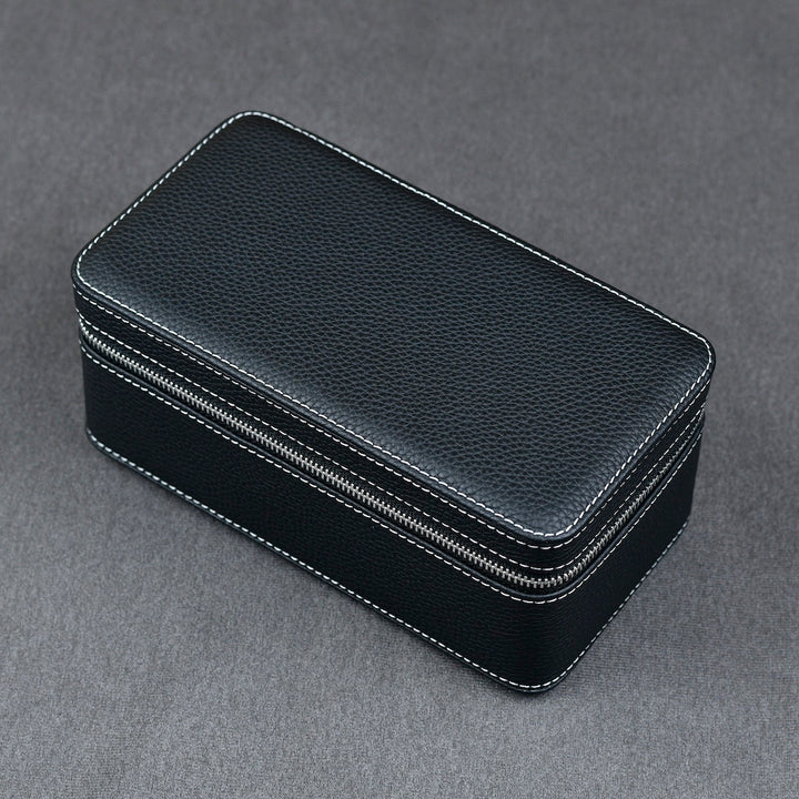 Leather Watch Case ZIP Premium - 3 Watches