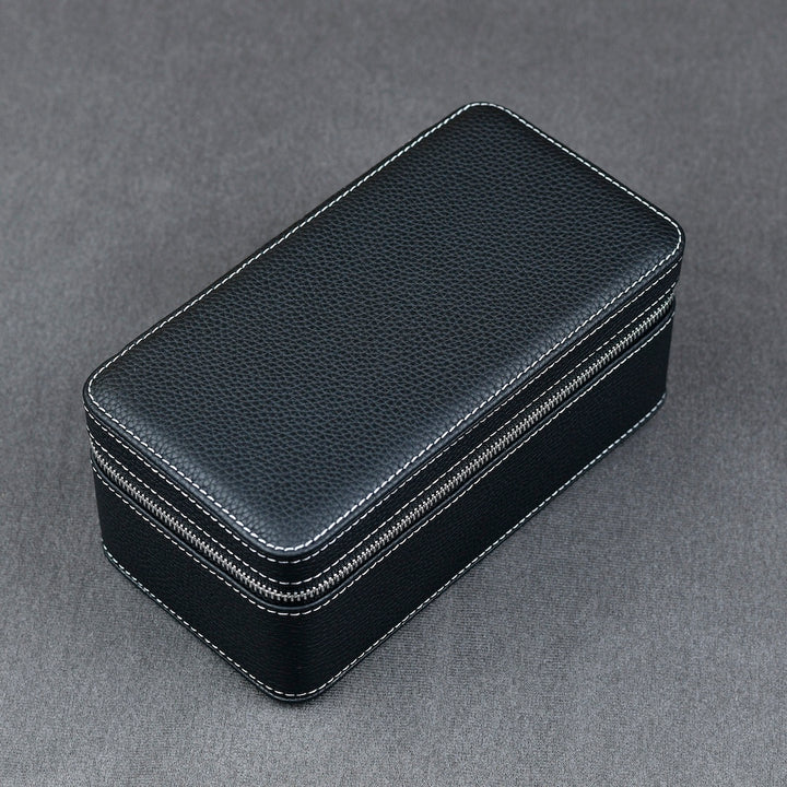 Leather Watch Case ZIP Premium - 3 Watches