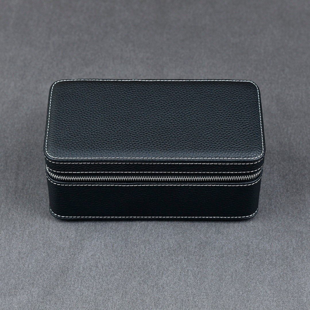 Leather Watch Case ZIP Premium - 3 Watches