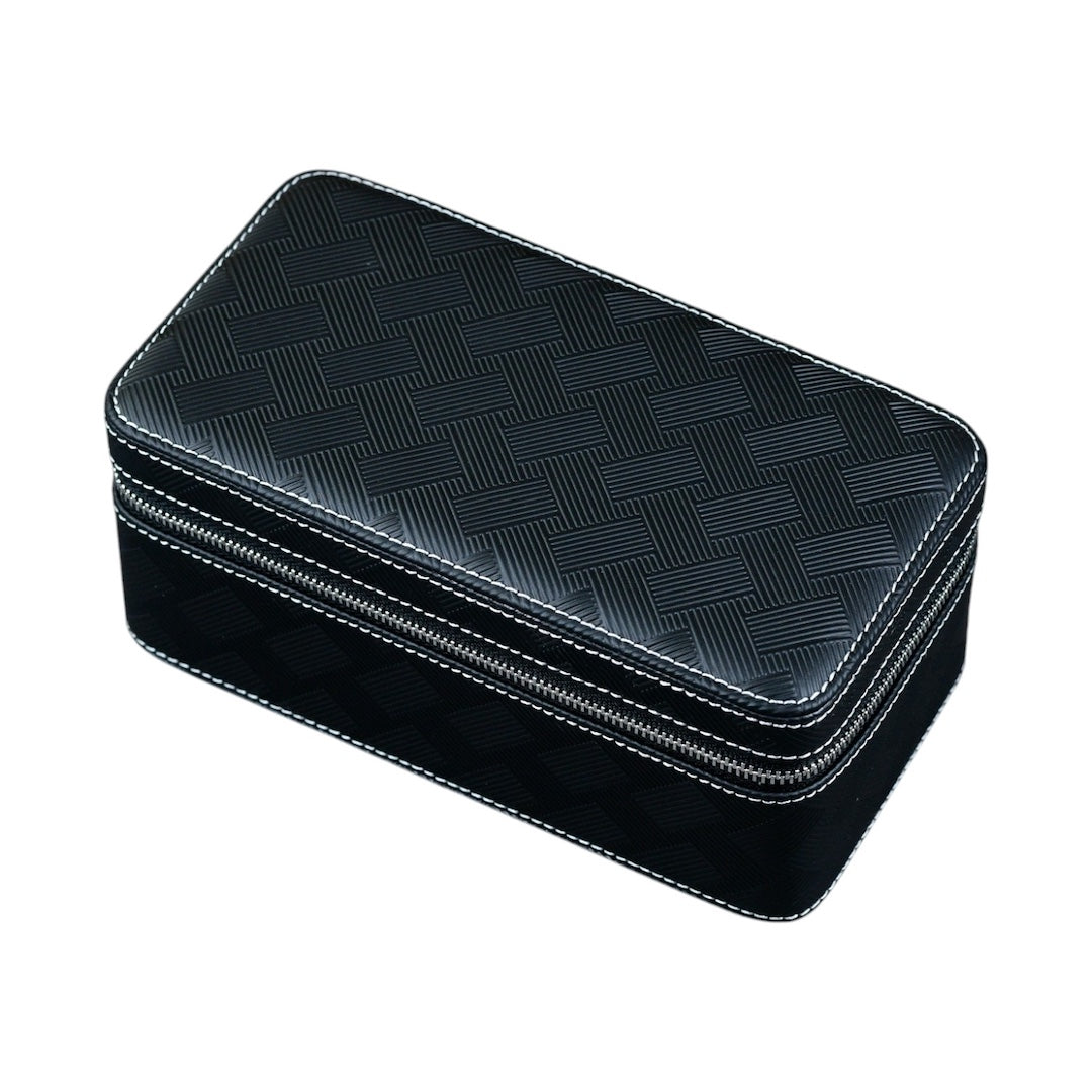 Leather Watch Case ZIP Premium - 3 Watches