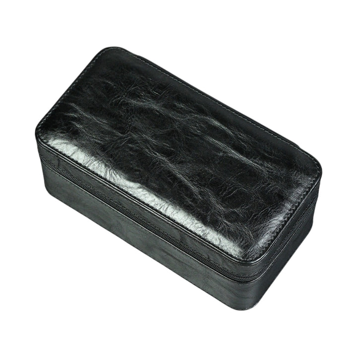 Leather Watch Case ZIP Premium - 3 Watches