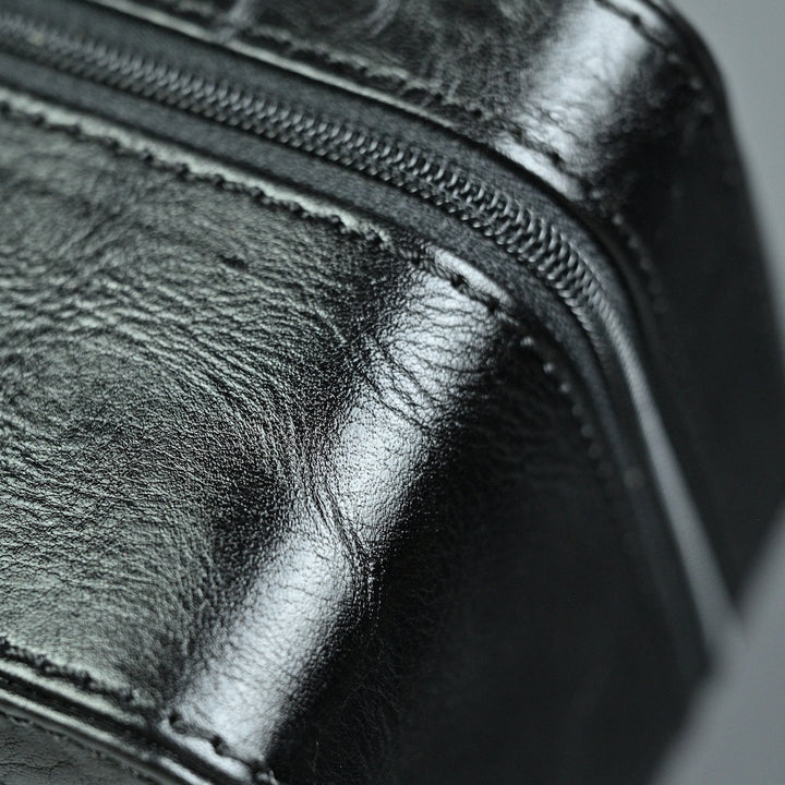 Leather Watch Case ZIP Premium - 3 Watches