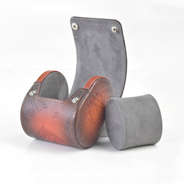 Leather watch case ORI - 1 watch