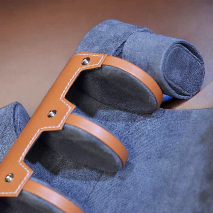 Leder-Uhrenetui ORI - 3 Uhren